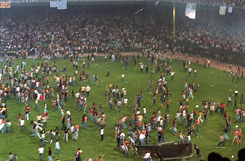 Flashback: Disco Demolition Night at Comiskey Park